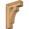 Ekena Millwork Westlake Block Rough Sawn Bracket, Western Red Cedar, 6"W x 22"D x 30"H BKT06X22X30WTL05RWR - alternate 1
